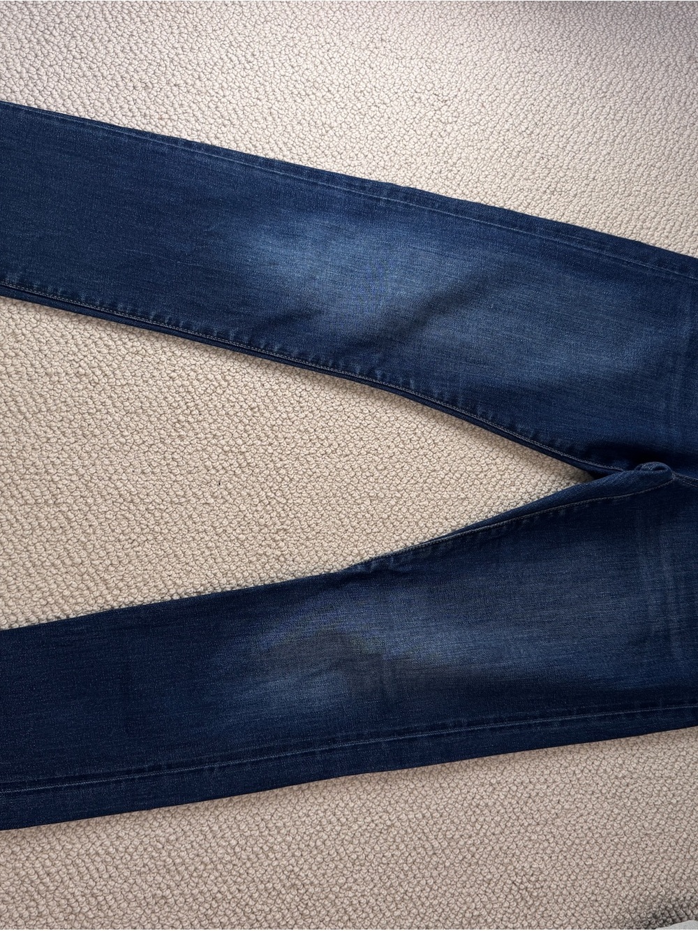 Dark Wash GAP Girlfriend Jeans - Blue size 27tall